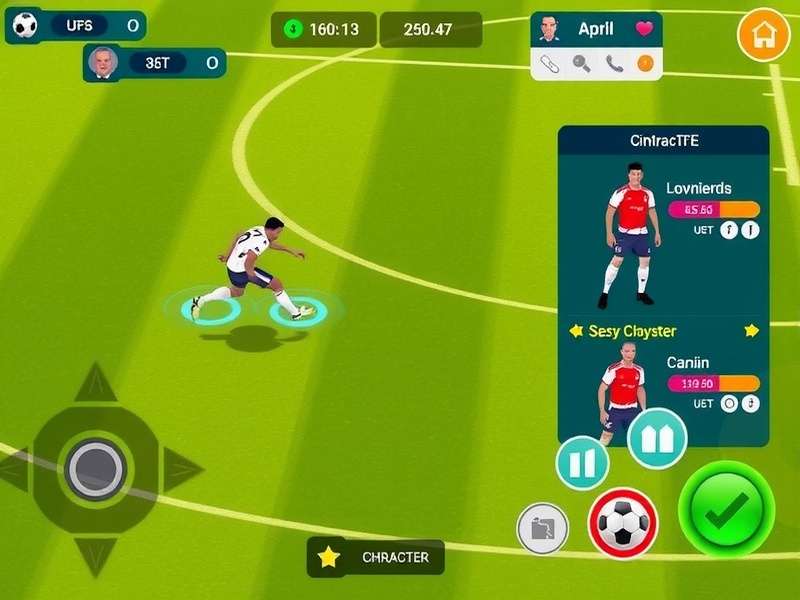 Striker Star Champ control interface and HUD display