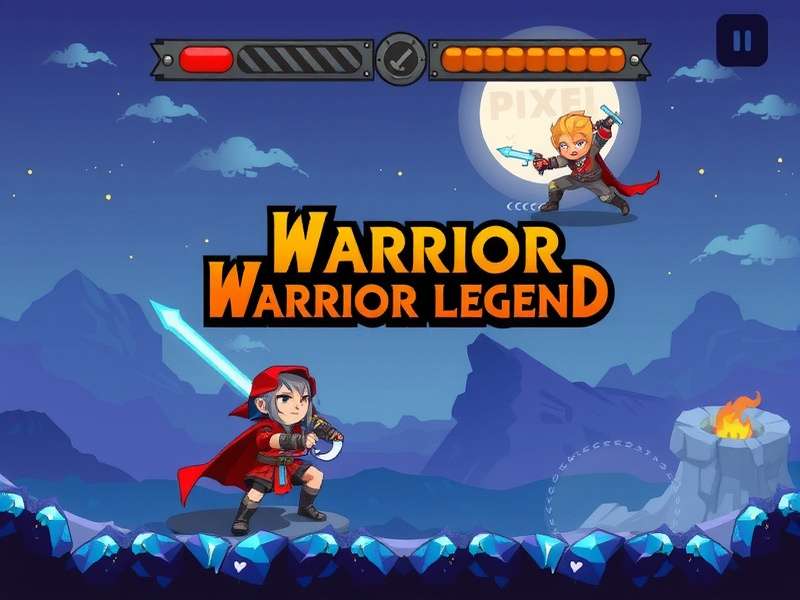 Pixel Warrior Legend Game World