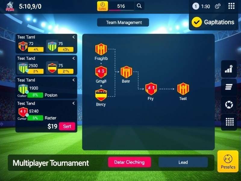 Fiesta Striker Guru multiplayer tournament interface