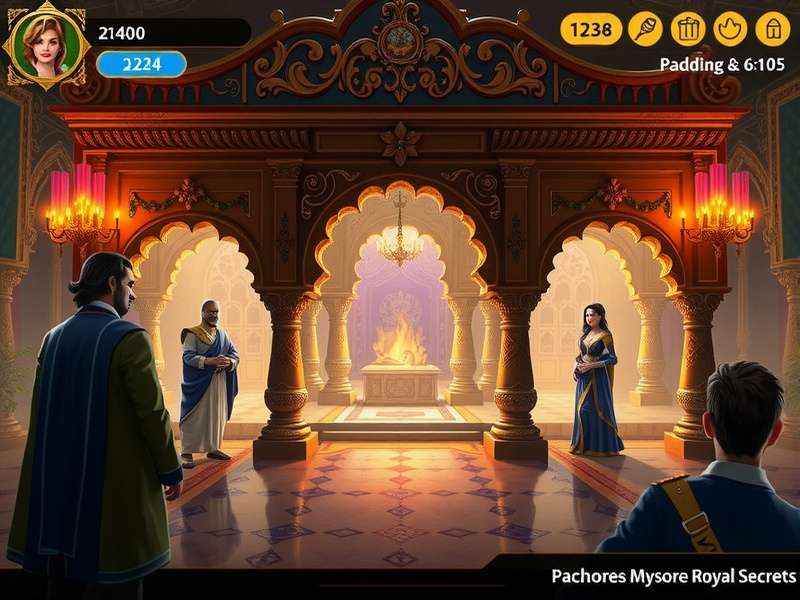 Mysore Royal Secrets character artwork showing main characters