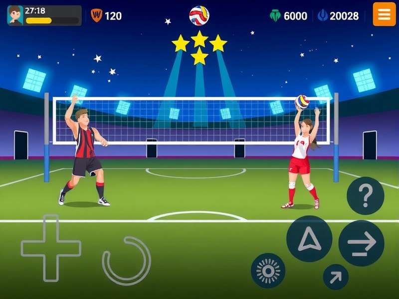 Ace Volley Stars Control System