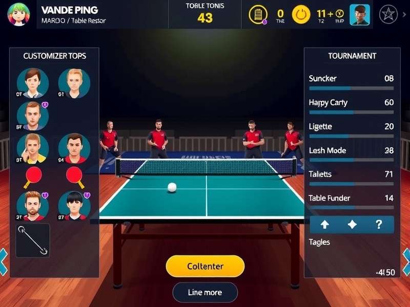 Vande Ping Maestro character customization options