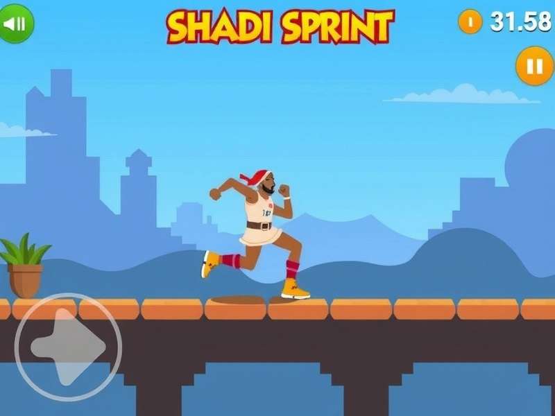 Shaadi Sprint Game Interface