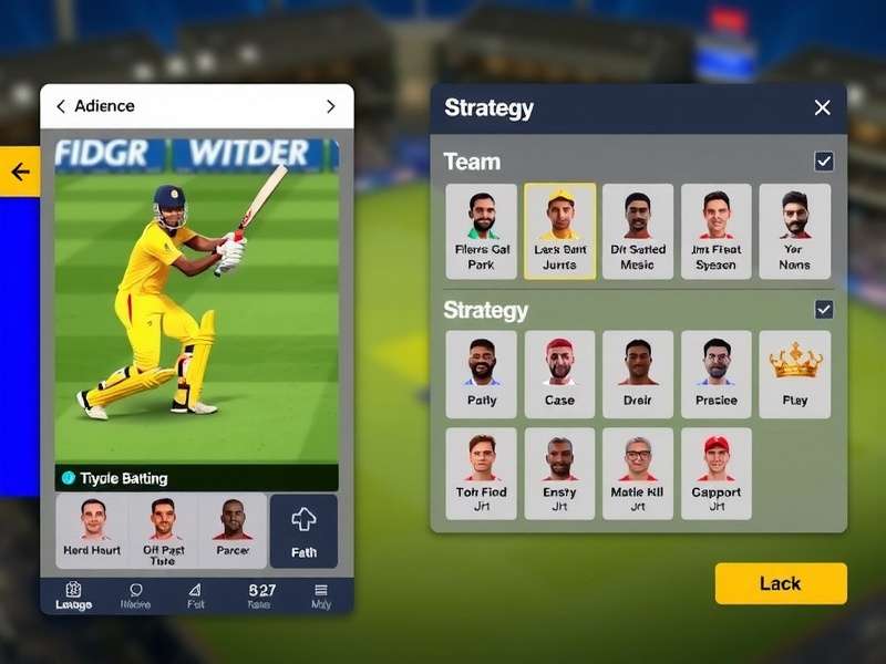 Kerala Cricket Kings Ruler gameplay screenshot showing batting interface