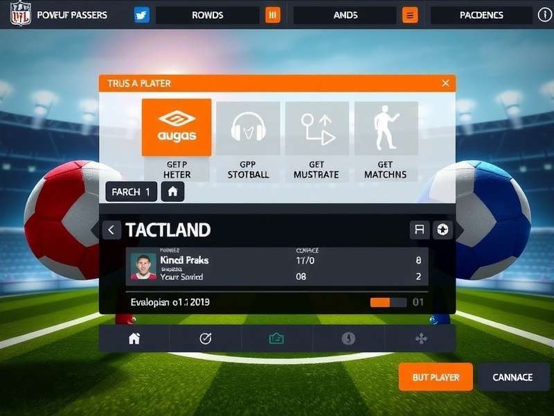 Powerful Passers player development interface