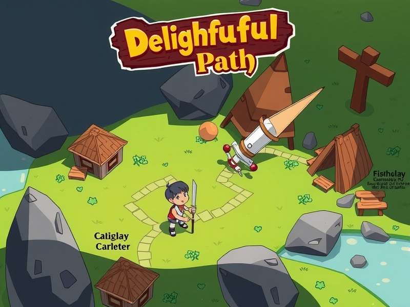 Delightful Path Gameplay Screenshot