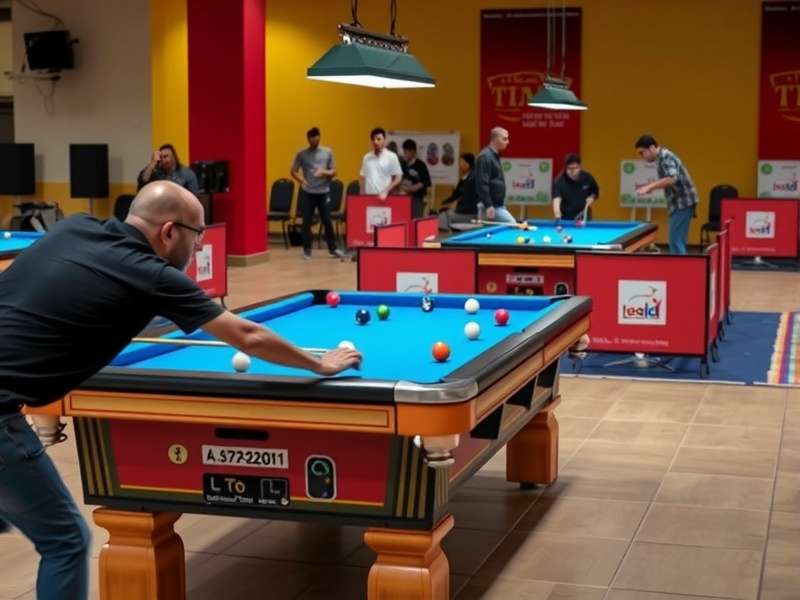 Vadodara Pool Titan gameplay showing expert shot execution