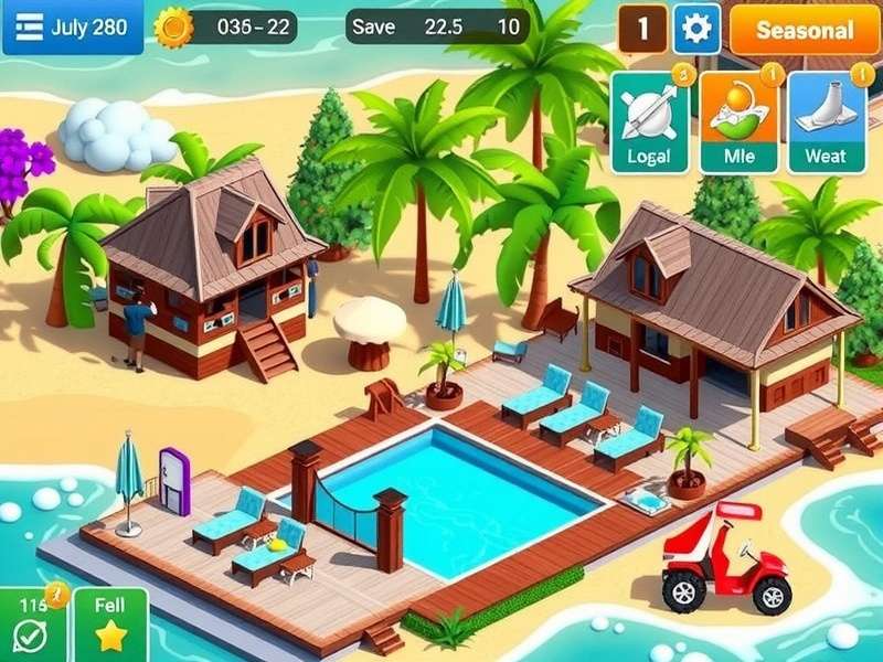 Vibrant Goa Beach Resort seasonal events and weather system