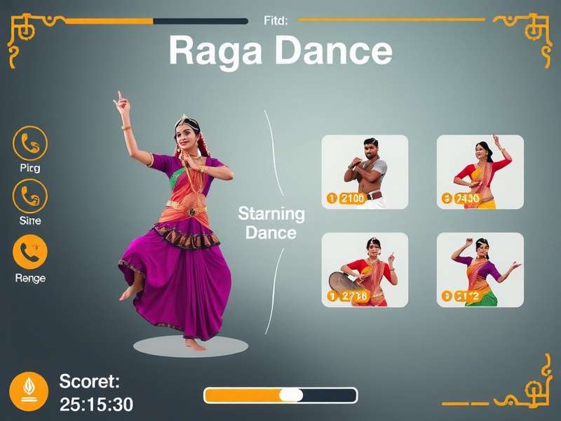 Raga Dance scoring system and performance metrics