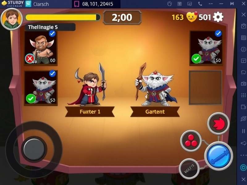 Sturdy Chauhan Champions character selection screen