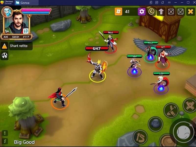 Goa Champion Legend battle scene showing character abilities and effects