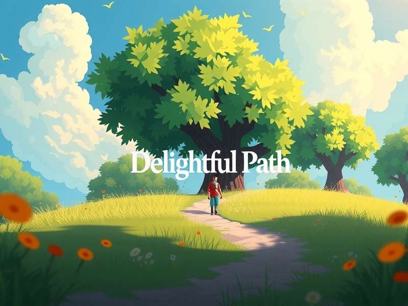 Delightful Path Art Design