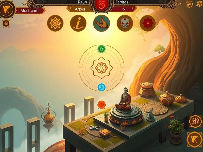 Yatudhana Spiritual Conquest karma system interface
