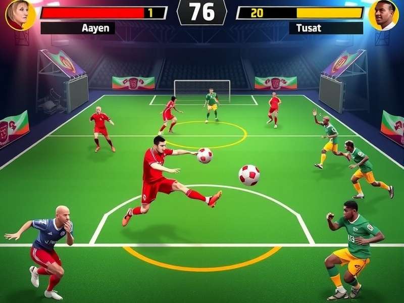 Elite Handball Warriors defensive formation diagram