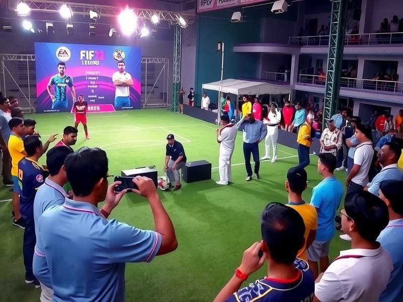 Kolkata FIFA Legend grand finals with large audience