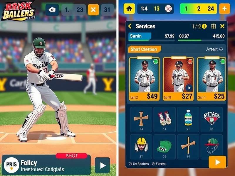 Brisk Ballers tournament scene with competitive gameplay