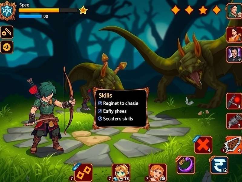 Power Quest Archero skill selection interface