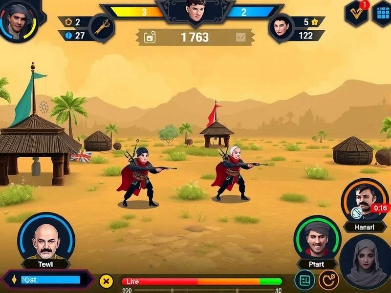 Haryanvi War Master character selection screen