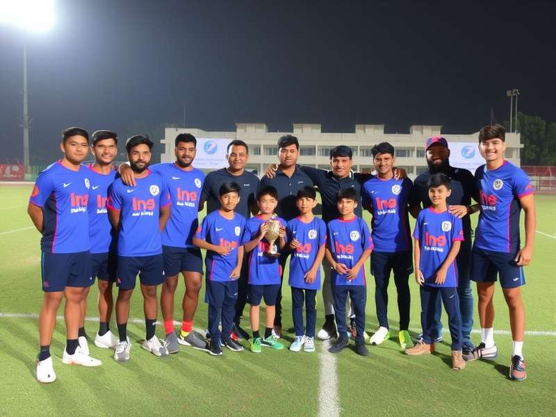 Indore Football Warriors youth academy training