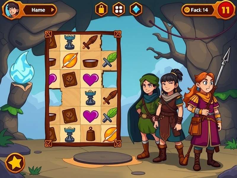 Saffron Saga Explorers puzzle solving interface