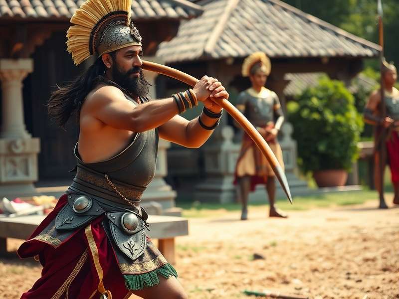 Training sequence of Indian mace techniques