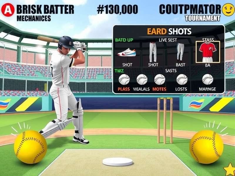 Brisk Ballers customization screen showing player equipment options