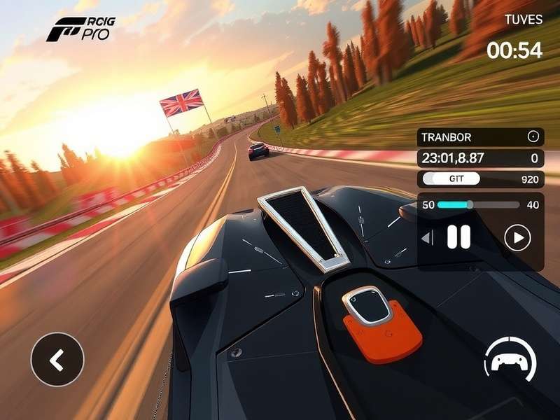 Racing Wheel Pro vehicle customization interface