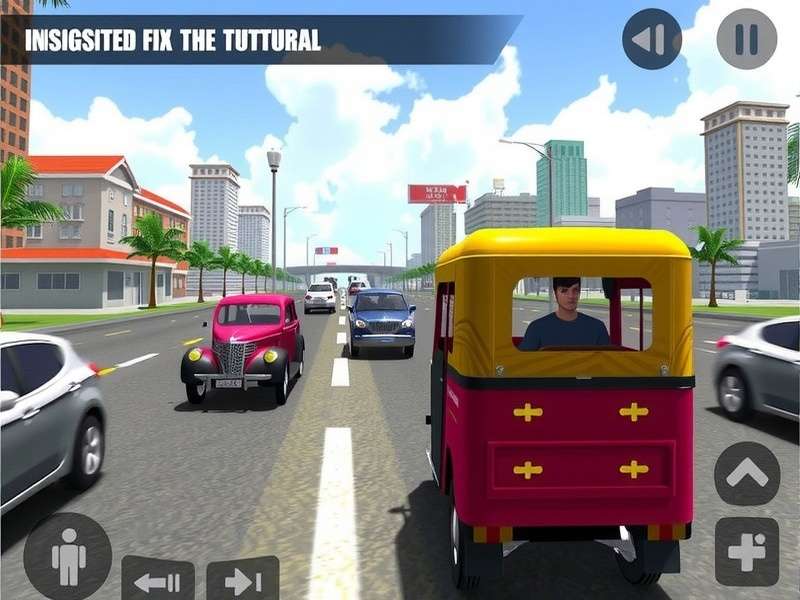 Tuk Tuk Grand Master gameplay screenshot