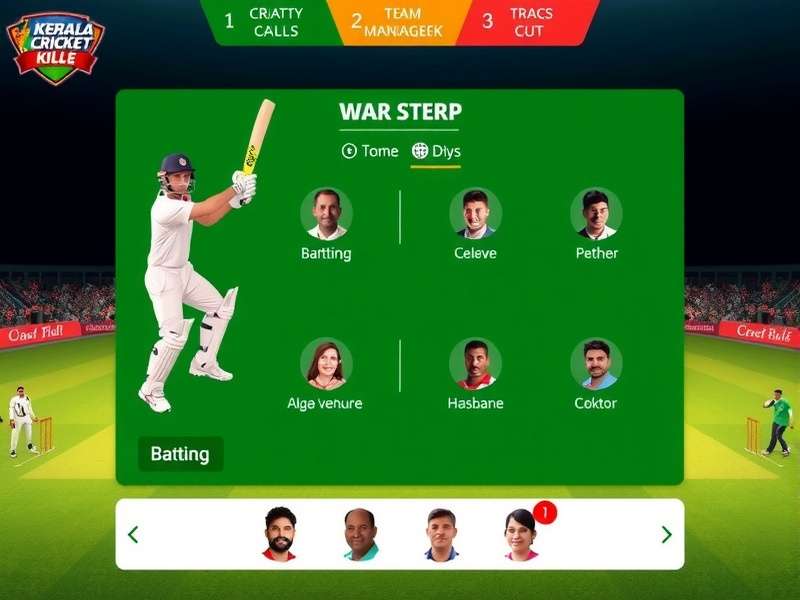 Kerala Cricket Kings Ruler strategy planning interface