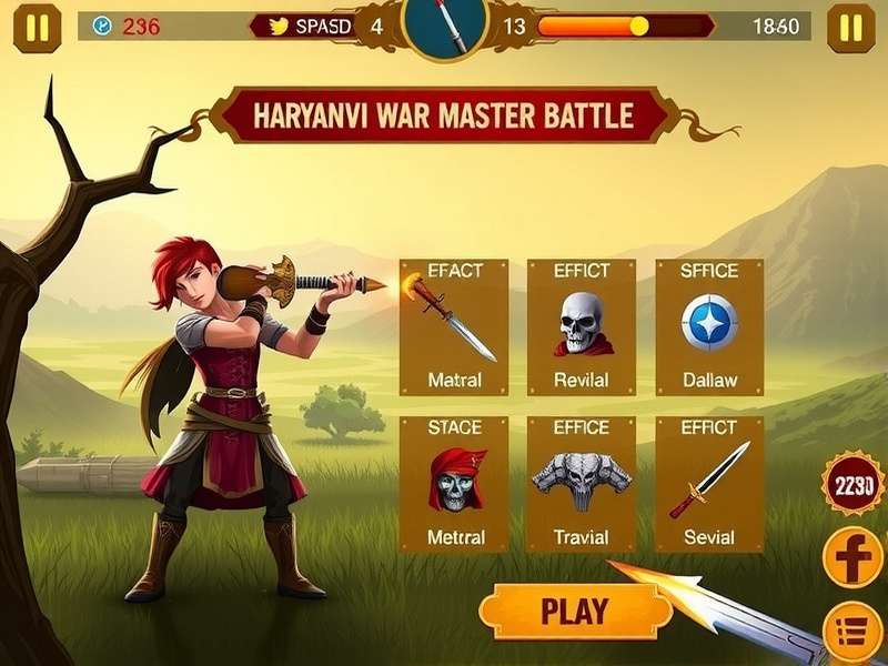 Haryanvi War Master multiplayer battle scene