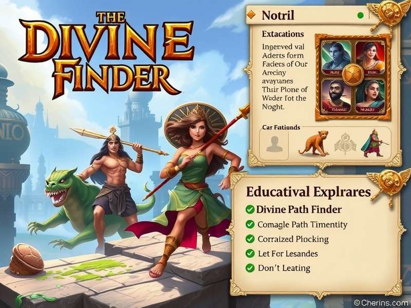 Educational aspects of Divine Path Finder showing cultural elements