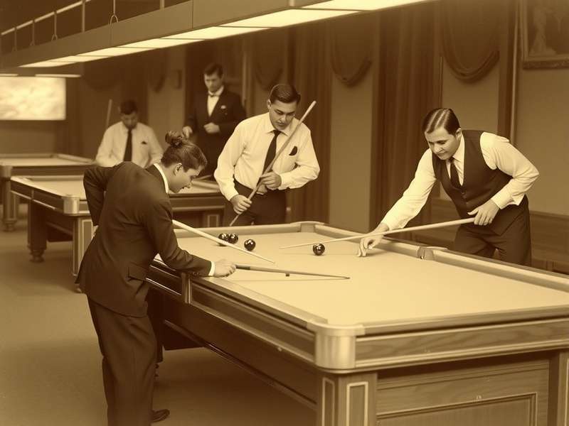 Chandigarh Billiards Marvel championship match in progress
