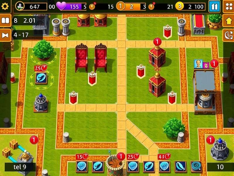 Elevated Monarch S Parade gameplay screenshot showing royal court management
