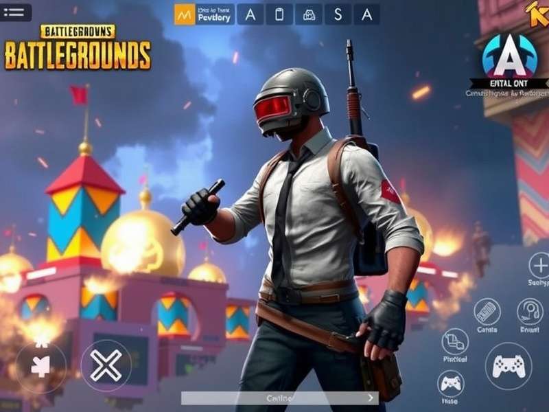 Battlegrounds Mobile India gameplay screenshot showing intense battle royale action