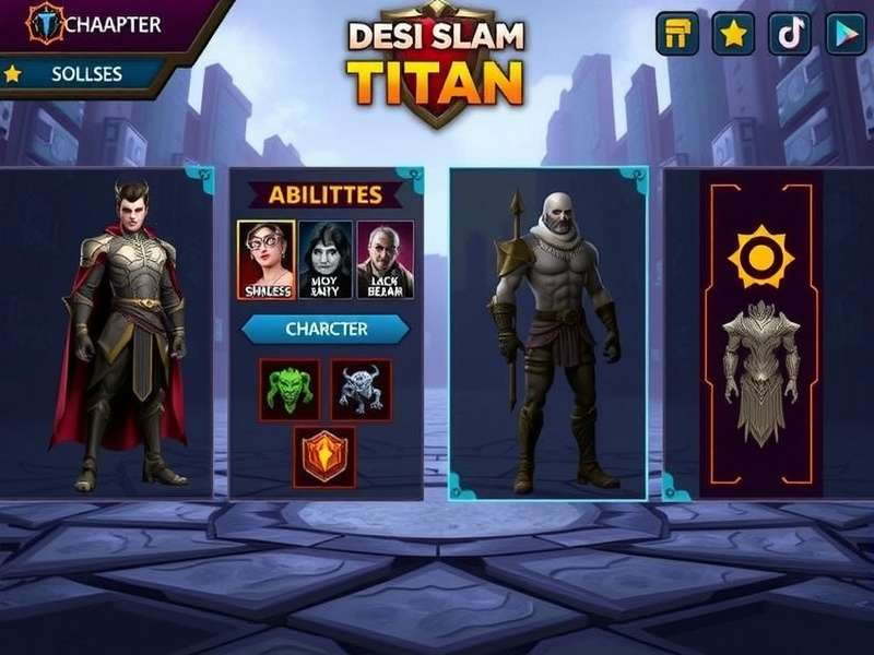 Desi Slam Titan Game Interface