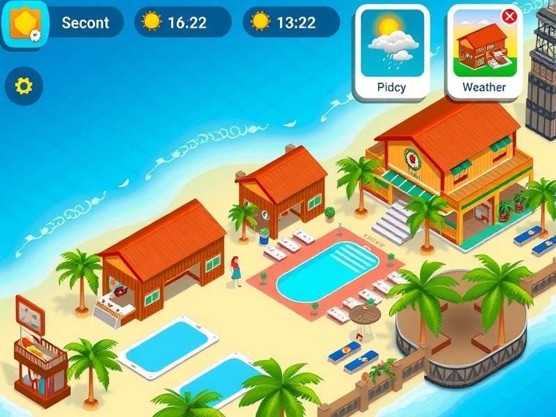 Vibrant Goa Beach Resort facility management interface