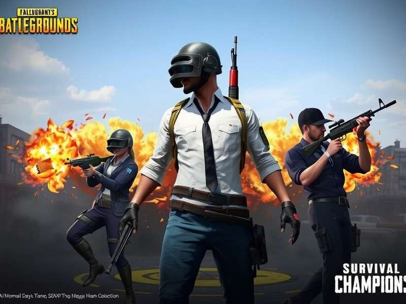 PUBG Survival Champion gameplay screenshot