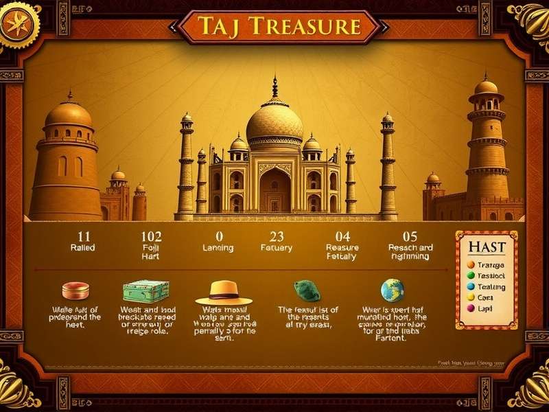 Taj Treasure cultural impact infographic