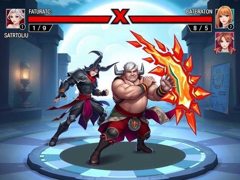 Raging Champion X advanced combat strategy illustration