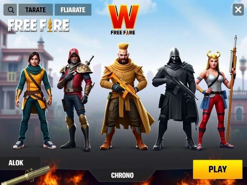Chrono character from Free Fire