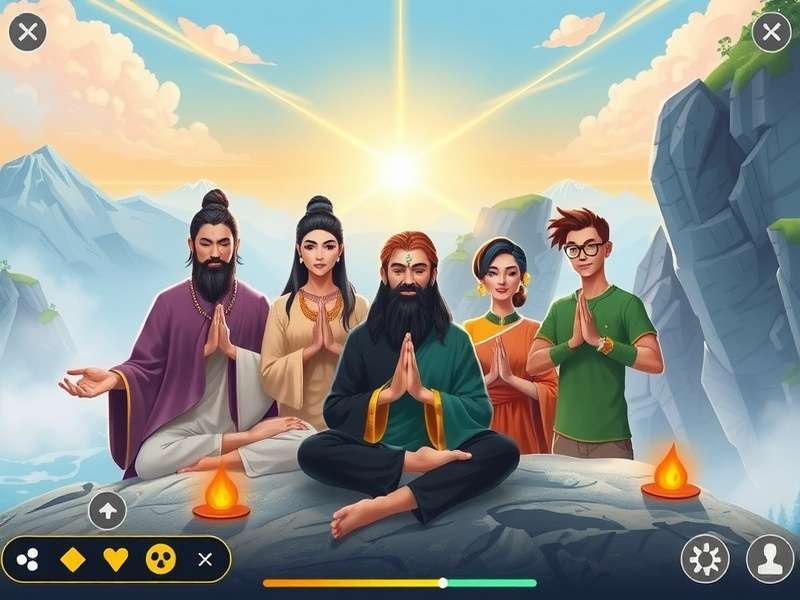 Spiritual Odyssey Crew game characters and environments