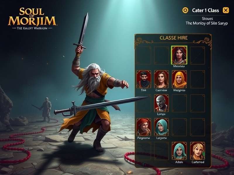Soul Of Morjim Warrior character customization interface
