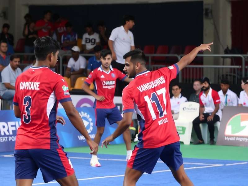 Lead attacker for Hyderabad Vanguards