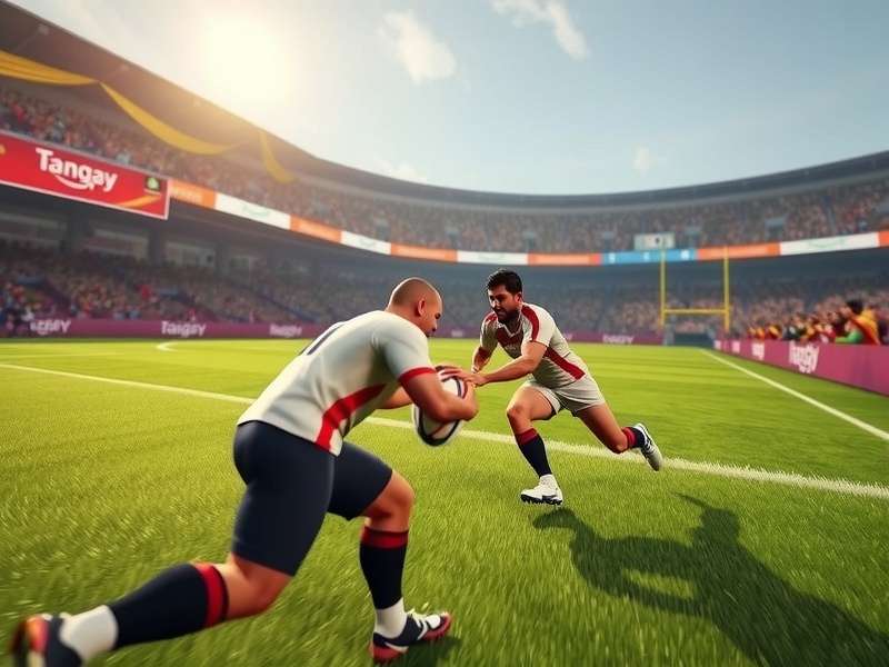 Rugby Power India esports tournament with enthusiastic audience