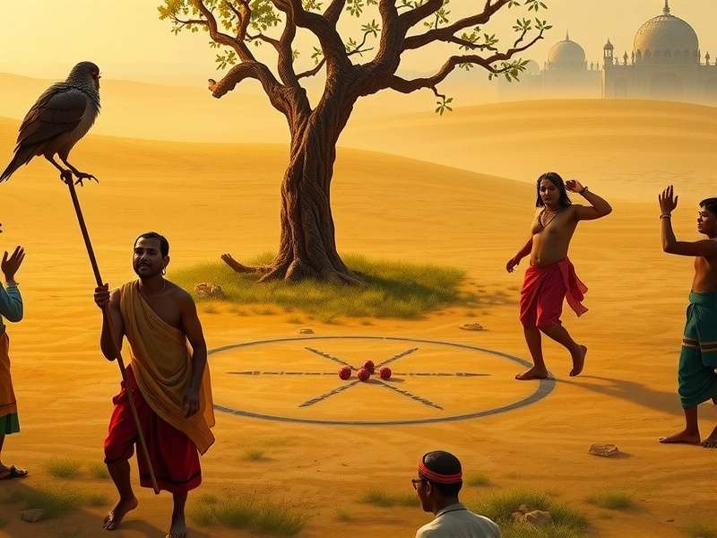 Historical depiction of Chaiyya Chaiyya in traditional Indian art