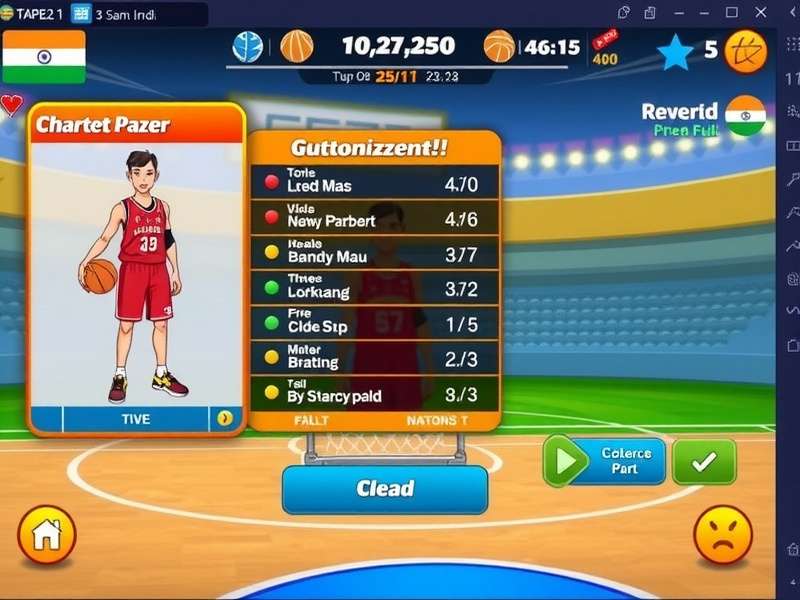 Dribble Wizard India character customization screen