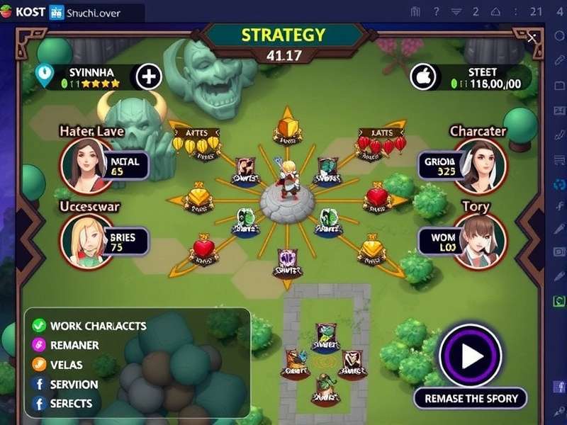 Kochi Warlord S Arena character selection screen