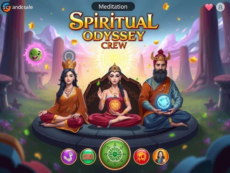 Spiritual Odyssey Crew character lineup showing diverse spiritual practitioners