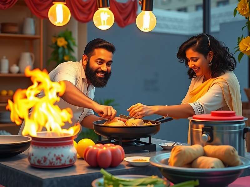 Community event for Vada Pav Voyage players