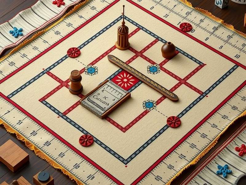 Traditional Canacona Rulers game board setup